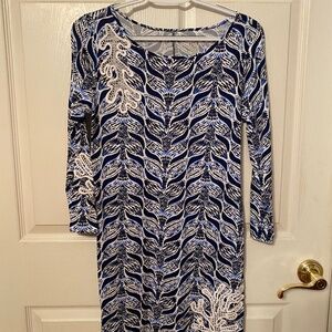 Lilly Pulitzer Lace Appliqué Dress